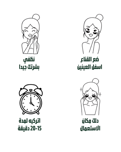 قناع العيون من أويل تريس — لترطيب وإنعاش محيط العين